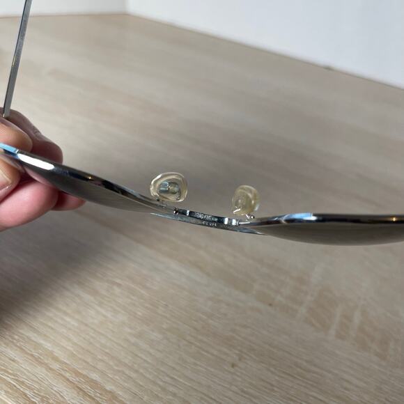 Randolph Engineering Aviator Sunglasses 5 1/2 Chrome AF-58-20 READ - Picture 5 of 15